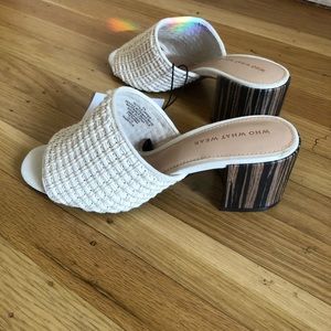 NWT Chic Mules
